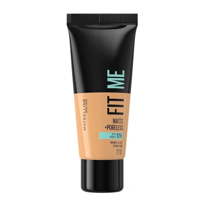 MAYBELLINE FIT ME FOUNDATION 220 NATURAL BEIGE