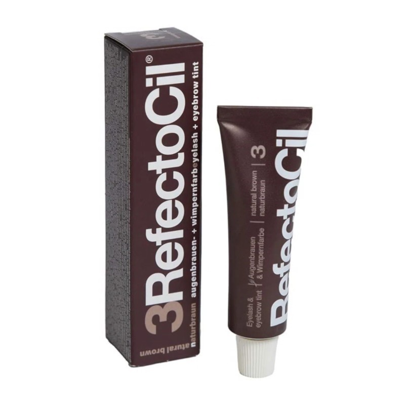 REFECTOCIL 3 NATURAL BROWN EYEBROW TINT 15ML GB